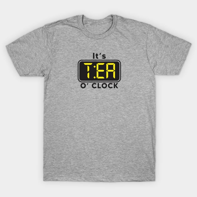 Tea Time T-Shirt by Diskarteh